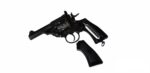 WEBLEY MKVI .455 Police cal.5.5 mm Diabolo cartridge revolver 6-shot. 4’ barrel CO2 Battlefield Ekp to17J - imagine 2
