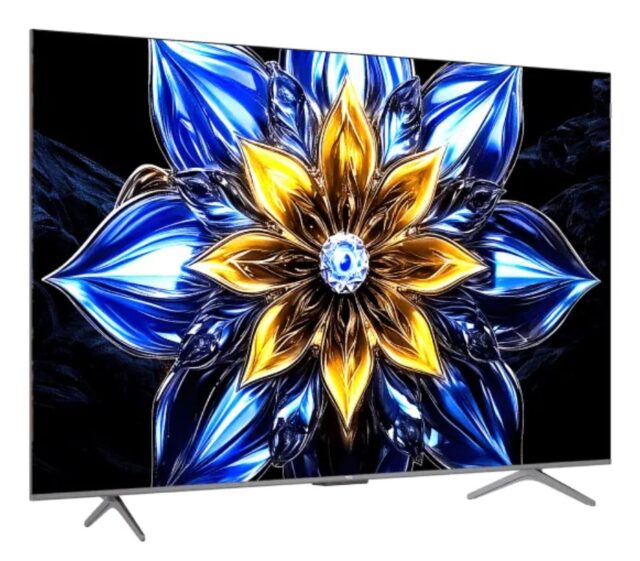 TCL 55T8C TV 139.7 cm (55 ) 4K Ultra HD Smart TV Wi-Fi Metallic 350 cd/m2 - imagine 3