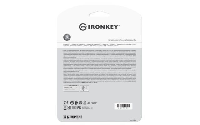 Kingston Technology IronKey 32GB Vault Privacy 50 AES-256 Encrypted  FIPS 197 - imagine 4