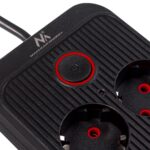 MACLEAN POWER STRIP  6 SOCKET EXTENSION MCE389 B - imagine 6