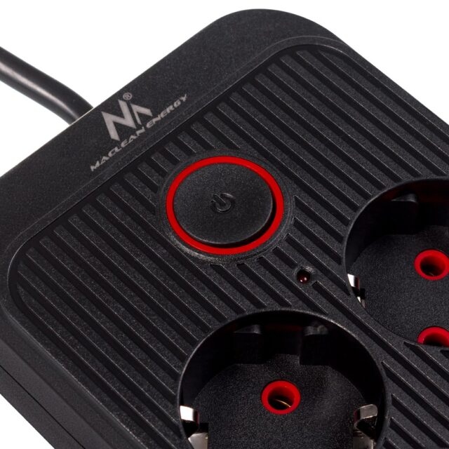 MACLEAN POWER STRIP  6 SOCKET EXTENSION MCE389 B - imagine 6