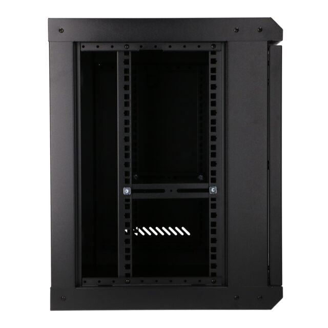 EXTRALINK LITE 9U 530X400 WALL-MOUNTED RACKMOUNT CABINET BLACK - imagine 4