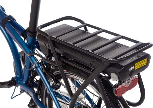 Snapp City-E folding electric bicycle  blue - imagine 18