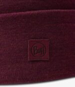 Buff Midweight Merino Wool Hat Red - imagine 3