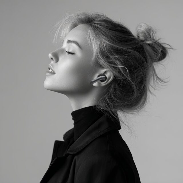 Audiocore wireless headphones  hybrid ANC  ENC  6 microphones  charging case  Tuya  AC591 PRO - imagine 19