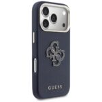 Case Guess FW Resin Logo for iPhone 17    Pro  blue - imagine 4