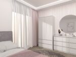 Topeshop SZAFA MALWA B bedroom wardrobe/closet 5 shelves 2 door(s) White - imagine 8