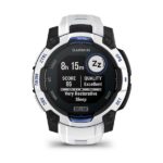 Garmin Instinct 2.29 cm (0.9 ) MIP 45 mm Digital 176 x 176 pixels Touchscreen Black  White GPS (satellite) - imagine 8