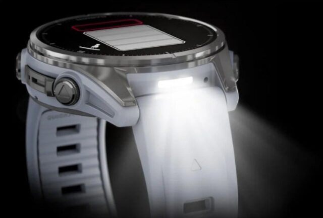 Garmin Fenix 8 3.3 cm (1.3 ) AMOLED 43 mm Digital 416 x 416 pixels Touchscreen Silver Wi-Fi GPS (satellite) - imagine 2