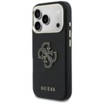 Case Guess FW Resin Logo for iPhone 17 Pro black - imagine 2