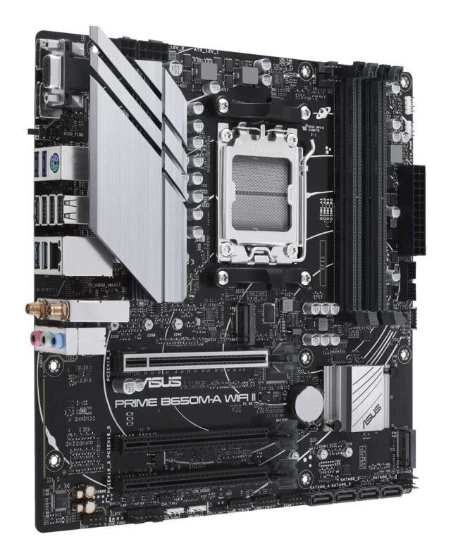 ASUS PRIME B650M-A WIFI II AMD B650 Socket AM5 micro ATX - imagine 3