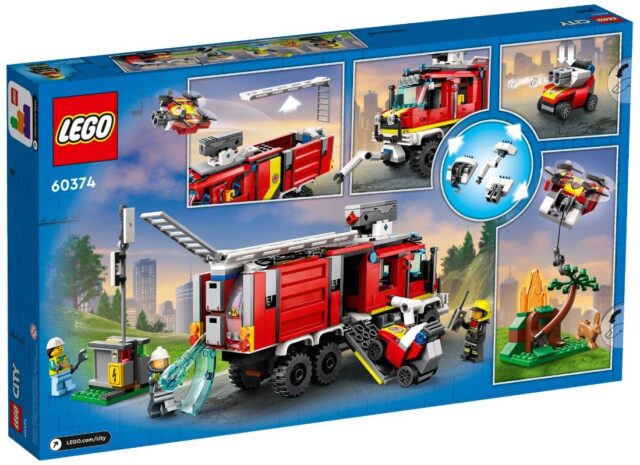 LEGO CITY 60374 FIRE COMMAND TRUCK - imagine 2