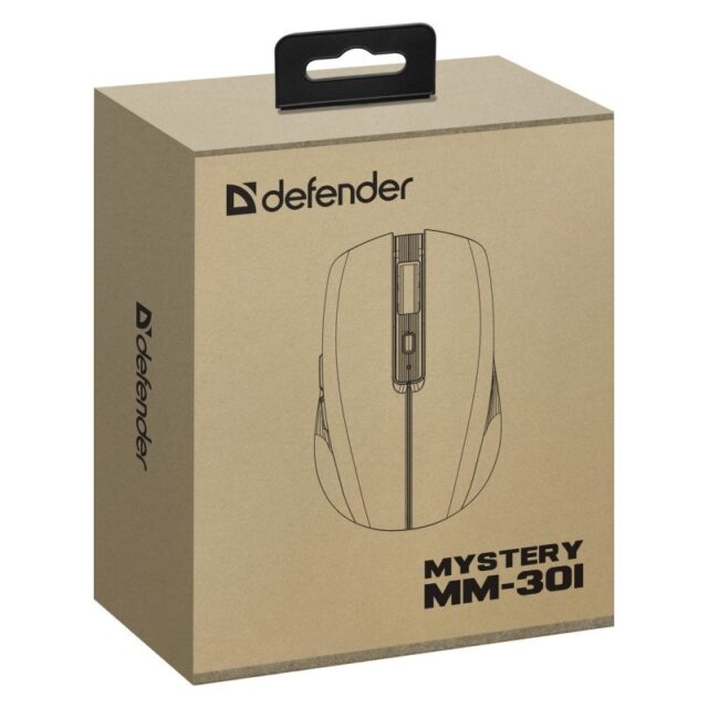 MOUSE DEFENDER MYSTERY MM-301 RF+BT PURPLE 1600dpi 6P - imagine 5