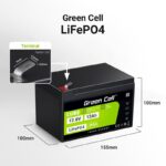 Green Cell LFPGC12V12AH UPS battery Lithium Iron Phosphate (LiFePO4) 12.8 V 12 Ah - imagine 15