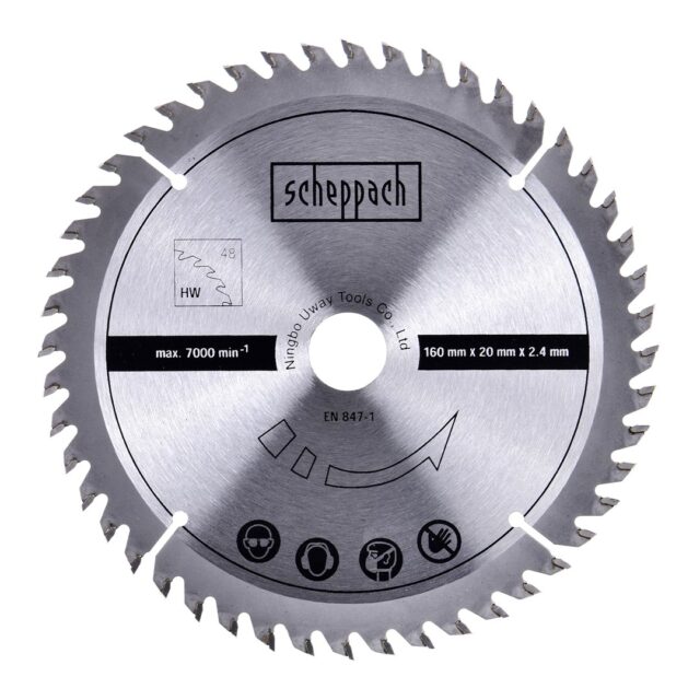 Scheppach PL55 16 cm Black  Blue  Silver 9500 RPM 1200 W - imagine 6