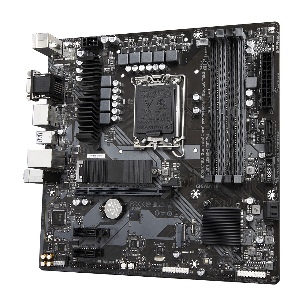 cps-6b8ee28b24038e2cec7a52ebf64fc3d9-2026-01-15-07-14-43 Gigabyte B760M DS3H DDR4 motherboard Intel B760 LGA 1700 micro ATX - imagine 1