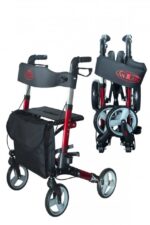Aluminium four-wheel walker AT51006 - imagine 5