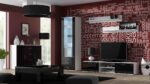 Cama TV stand SOHO 180 white/black gloss - imagine 4