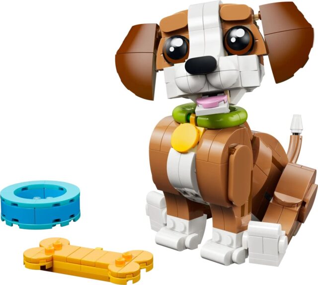 LEGO CREATOR 3 IN 1 31382 Cute Animals: Playful Puppy Dog - imagine 3