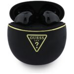 TWS Earphones Guess Gold Line Triangle black - imagine 2