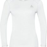 Odlo BL TOP crew neck l/s ACTIVE WARM ECO women's T-shirt  size S  white