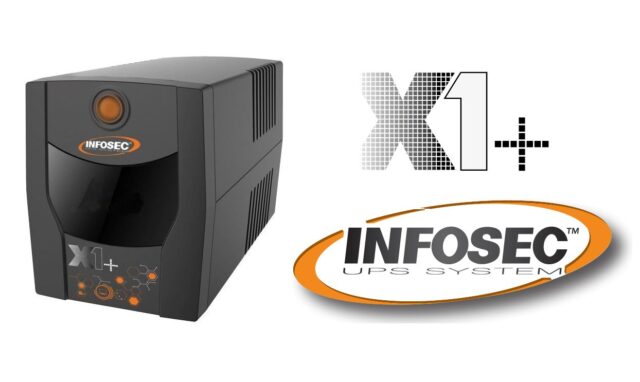 Infosec UPS X1+ 1000 Backup Power Supply 1000VA  500W  2× FR/Schuko - imagine 4