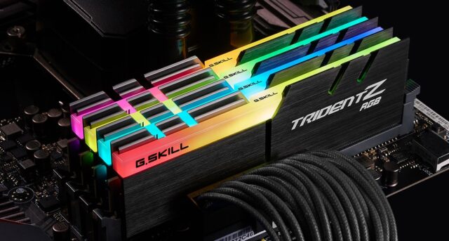 G.Skill Trident Z RGB F4-4000C18Q-128GTZR memory module 128 GB 4 x 32 GB DDR4 4000 MHz - imagine 3