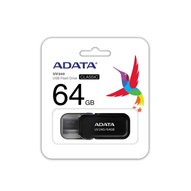 ADATA UV240 USB flash drive 64 GB USB Type-A 2.0 Black - imagine 3