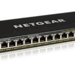 NETGEAR GS316PP Unmanaged Gigabit Ethernet (10/100/1000) Power over Ethernet (PoE) Black
