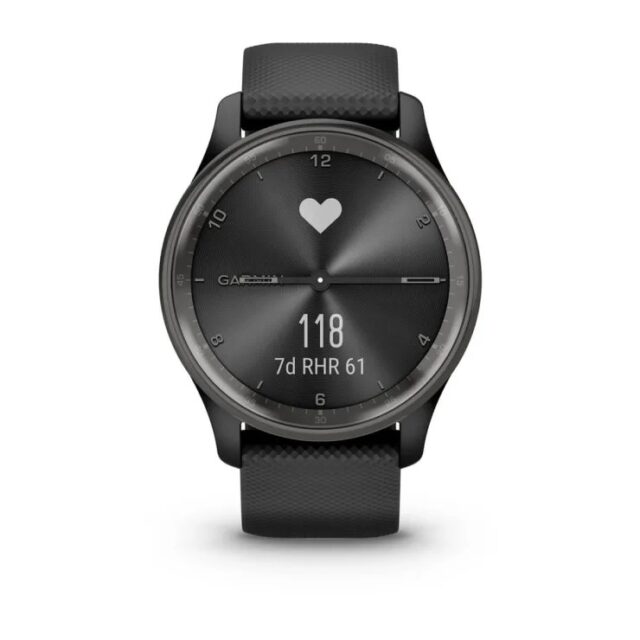 Garmin vivomove Trend LCD 40 mm Hybrid 254 x 346 pixels Touchscreen Black GPS (satellite) - imagine 6