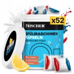 Frischer 3-in-1 dishwasher capsules  52 pieces