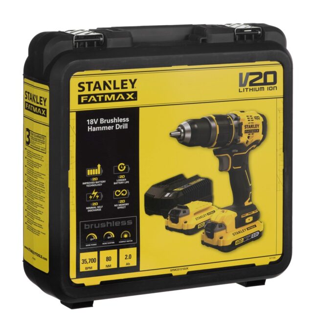 STANLEY SFMCD721D2K Cordless Drill 18V - imagine 12
