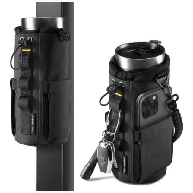 Pokrowiec na bidon/budelkę Spigen LF500  Tumbler Bag czarny - imagine 10