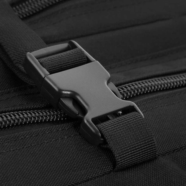 M-TAC Large Assault Pack Laser Cut Backpack - Black - imagine 7