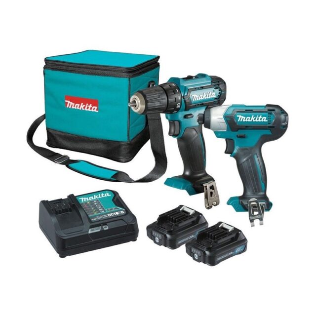 Makita CLX224A Battery Toolbox 12V MAX; 2 x 2.0 Ah - imagine 3