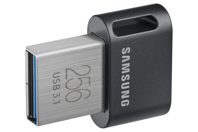 Samsung MUF-256AB USB flash drive 256 GB USB Type-A 3.2 Gen 1 (3.1 Gen 1) Grey  Silver - imagine 5