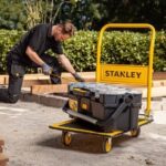Steel platform trolley 150kg bearing wheels STANLEY SXWT-PC527 - imagine 4