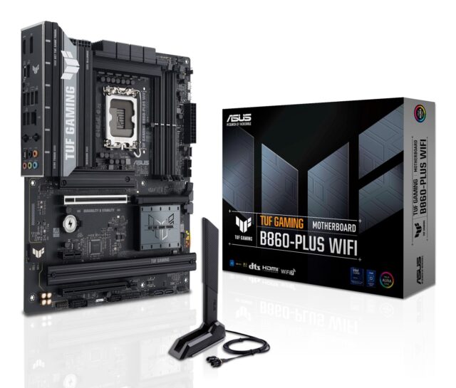 ASUS TUF GAMING B860-PLUS WIFI Intel B860 LGA 1851 (Socket V1) ATX motherboard - imagine 8