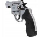 ZORAKI R1-K6L BAS alarm signal blank firing revolver  2.5  barrel  .22 Long Blank caliber  chrome flash (R1256MNP-BAS)