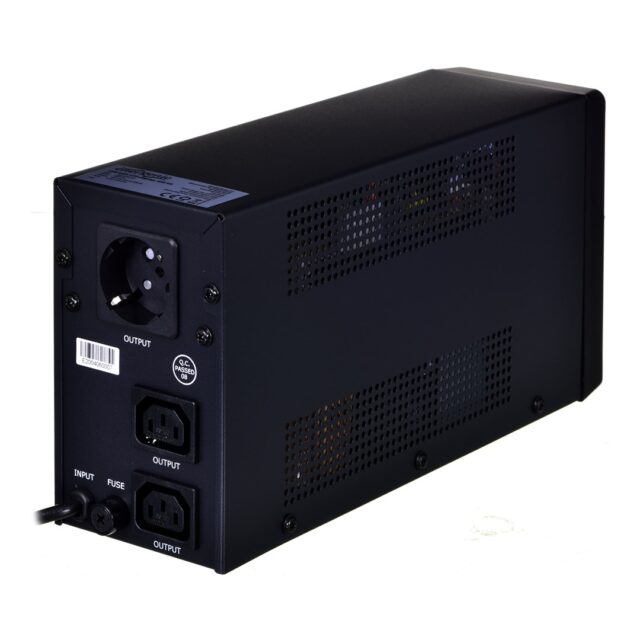 Gembird EG-UPS-031 uninterruptible power supply (UPS) 0.65 kVA 390 W 3 AC outlet(s) - imagine 4