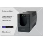 Qoltec 53774 uninterruptible power supply (UPS) Line-Interactive 1 kVA 600 W 1 AC outlet(s) - imagine 10