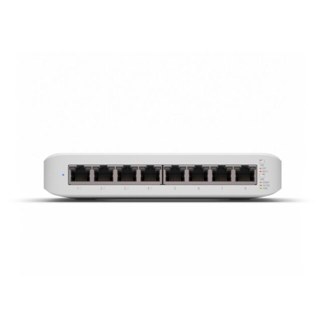 Ubiquiti UniFi Switch Lite 8 PoE Managed L2 Gigabit Ethernet (10/100/1000) Power over Ethernet (PoE) White - imagine 3