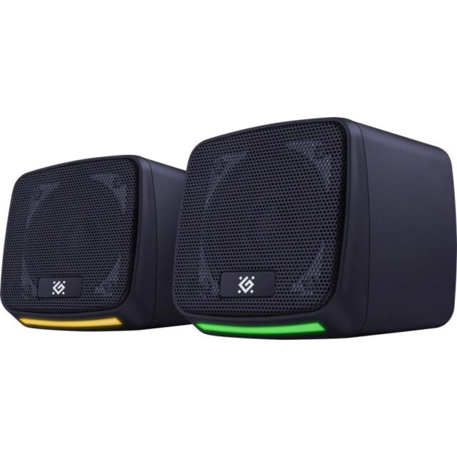 PC Speakers 2.0 DEFENDER J3 2.0 6W LED USB black - imagine 3