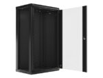 Lanberg WF01-6422-10B rack cabinet 22U Wall mounted rack Black - imagine 2