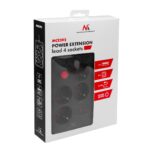 MACLEAN POWER STRIP 4 SOCKETS 3 USB PORTS MCE392 B - imagine 5