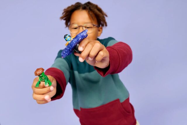 LEGO NINJAGO 71849 Nya vs. Elemental Monster Spinner Battle - imagine 6