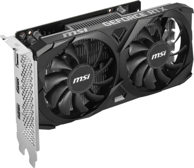 Graphics card. MSI GeForce RTX 3050 VENTUS 2X E 6G OC - imagine 4