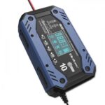 Qoltec 52482 vehicle battery charger 12/24 V Black  Blue - imagine 7