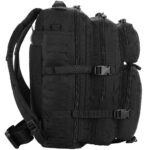 M-TAC Large Assault Pack Laser Cut Backpack - Black - imagine 2