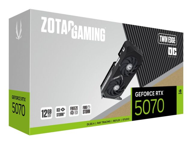 Zotac GAMING GeForce RTX 5070 Twin Edge OC NVIDIA 12 GB GDDR7 - imagine 7